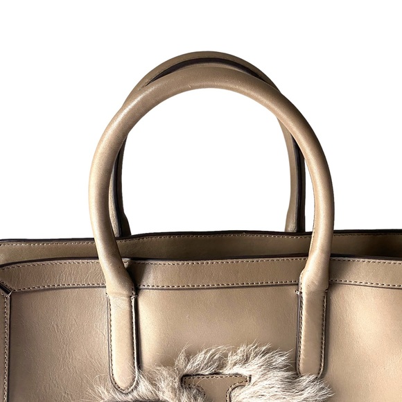 Lauren Ralph Lauren Large Leather Tyler Tote - Picture 4 of 15